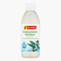 2 x Bosisto's Antibacterial Solution Eucalyptus Lemon Myrtle Antiseptic Liquid 250mL