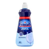 6 x Finish Regular Shinier and Drier Dishewasher Rinse Aid 400 ml