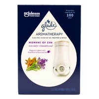 Glade Aromatherapy Electric Scented Oil Warmer with Refill 20mL - Lavender and Sandalwood