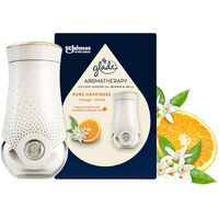 Glade Aromatherapy Electric Scented Oil Warmer with Refill 20mL - Orange and Neroli 