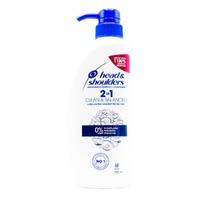 Head & Shoulders Clean & Balanced 2 In 1 Anti-Dandruff Shampoo & Conditioner 550mL