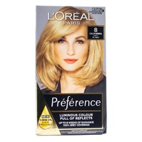 L'Oreal Paris Preference Permanent Hair Colour - 8 California Light Blonde