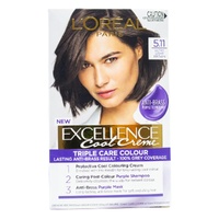 L'Oreal Excellence Creme Hair Colour - 5.11 Ultra Light Brown 