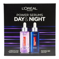 L'Oreal Revitalift, Hyaluronic Acid & Retinol Anti-Ageing Power Serums, Day & Night Duo Set