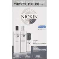 Nioxin System 2 Trio Pack for For Natural Hair with Progressed Thinning