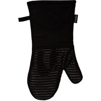 Ladelle Lennox Black Oven Mitt